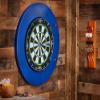 Viper Guardian Dartboard Surround Sisal/Bristle Steel-Tip Dartboard Wall Protector, Royal Blue view 2