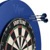 Viper Guardian Dartboard Surround Sisal/Bristle Steel-Tip Dartboard Wall Protector, Royal Blue view 3
