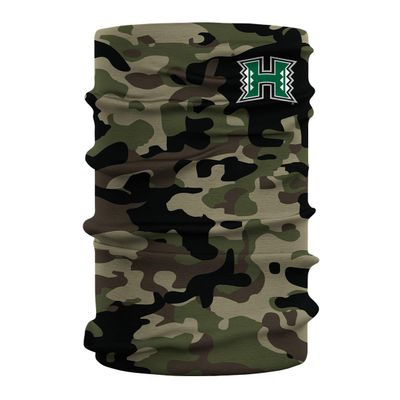 University of Hawaii Green Logo Design Neck Gaiters for Men and Women - Four Way Stretch Fabric Breathable Neck Warmer