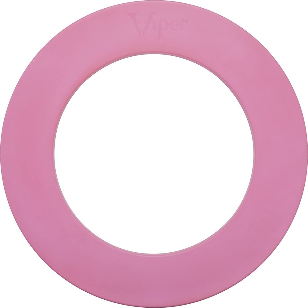 Viper Guardian Dartboard Surround Sisal/Bristle Steel-Tip Dartboard Wall Protector, Pink