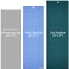 AURORAE ULTRA Extra Long 78" Extra Wide 26" Yoga Mat. Slip Free Rosin & Carry Strap included view 3