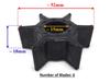 ITACO Boat Motor Sierra 18-3068 183068 6H4-44352-00 Yamaha Outboard Water Pump Impeller 2/4-stroke Marine Boat Engine view 2