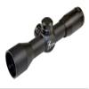 DB TAC INC 4X32 Compact Scope with Mil-Dot Reticle and 1" Picatinny Scope Rings view 1
