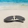 ATX OPTICAL XXL extra large Classic Pilot 2.0 Polarized Sunglasses for big wide heads 154mm (black) view 3