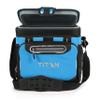 Titan by Arctic Zone Deep Freeze Cooler - 16 Can Zipperless Hardbody Cooler with Deep Freeze Insulation, HardBody Liner, and SmartShelf - Process Blue view 1