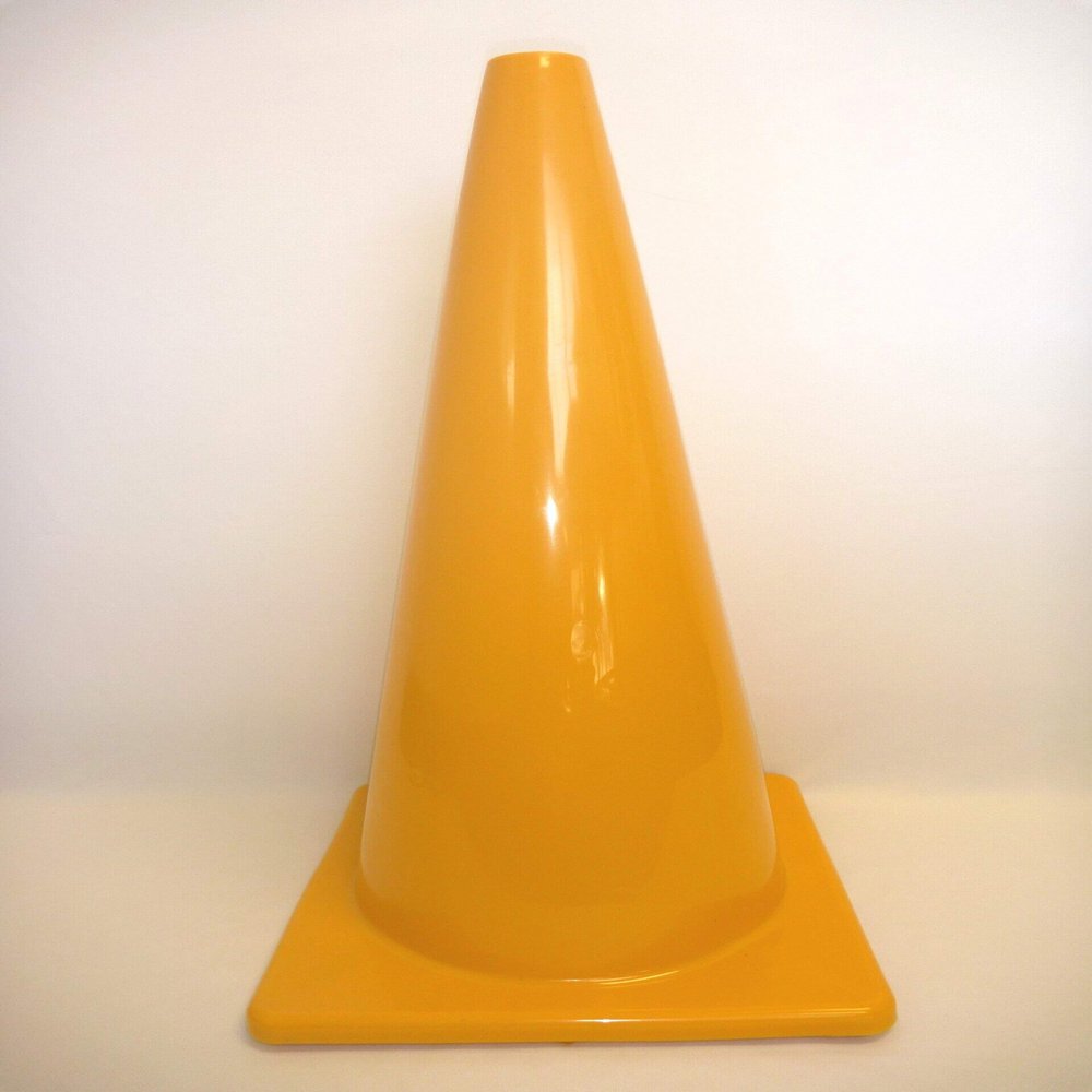 Everrich Industries Vinyl Cones - Square Base, 12" ~ 28" Height (28" Height, Orange)