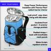 Titan Deep Freeze Backpack Cooler - 24 Can - Process Blue - Cooler Bag Insulation view 2