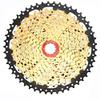 10 Speed Cassette 11-50T Wide Ratio Freewheel Gold/Silver MTB Mountain Bike Bicycle Sprocket for Shimano Sram (10Speed 11-50T Gold) view 1