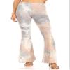 SWEETKIE Boho Flare Pants, Elastic Waist, Wide Leg Pants for Women, Solid & Printed, Stretchy and Soft (Gray Taupe 1340, Small) view 4