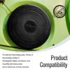 Huthbrother Kayak Valley Size 9" Dia Outside & 7.5" Inside Diameter Round Hatch Cover Compatible with V C P Valley Sea Kayak,Black view 4