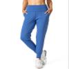 G Gradual Women's Joggers High Waisted Yoga Pants with Pockets Loose Leggings for Women Workout, Athletic, Lounge (Blue, X-Small) view 2
