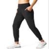 G Gradual Women's Joggers High Waisted Yoga Pants with Pockets Loose Leggings for Women Workout, Athletic, Lounge (Black, Large) view 1