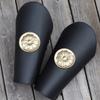 Nautical-Mart Warrior of Peace Black Leather Armor Set Bracers Greaves (Arm Bracers) view 2