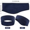 Syhood 4 Pieces Kids Fleece Headband Winter Ear Warmer Ear Muff Headbands for Child Outside Sporting Running(Classic Color) view 2
