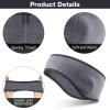 Syhood 4 Pieces Kids Fleece Headband Winter Ear Warmer Ear Muff Headbands for Child Outside Sporting Running(Classic Color) view 3
