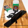 YDDS Shuffleboard Sand with Shuffleboard Brush - Shuffleboard Wax Set for Shuffleboard Table + Shuffleboard Brush + Mini Dustpan and Brush view 1