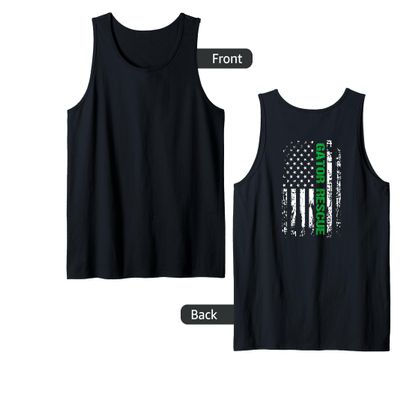 Gator Rescue Shirt Alligator Preservation Back Print Gift Tank Top