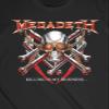 Rock Off officially licensed products Men's Megadeth Killing is My Business (Back Print) Slim Fit T-Shirt Small Black view 3