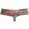 OROCOJUCO Men's Cheeky Briefs Body Boxer Thong Brazilian Bikini Shorts Underwear Skimpy Boxers Trunks Persian Pattern M view 3