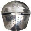 Medieval Heavy 14 Gauge Steel Bascinet Helmet ABS view 2