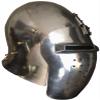 Medieval Heavy 14 Gauge Steel Bascinet Helmet ABS view 3
