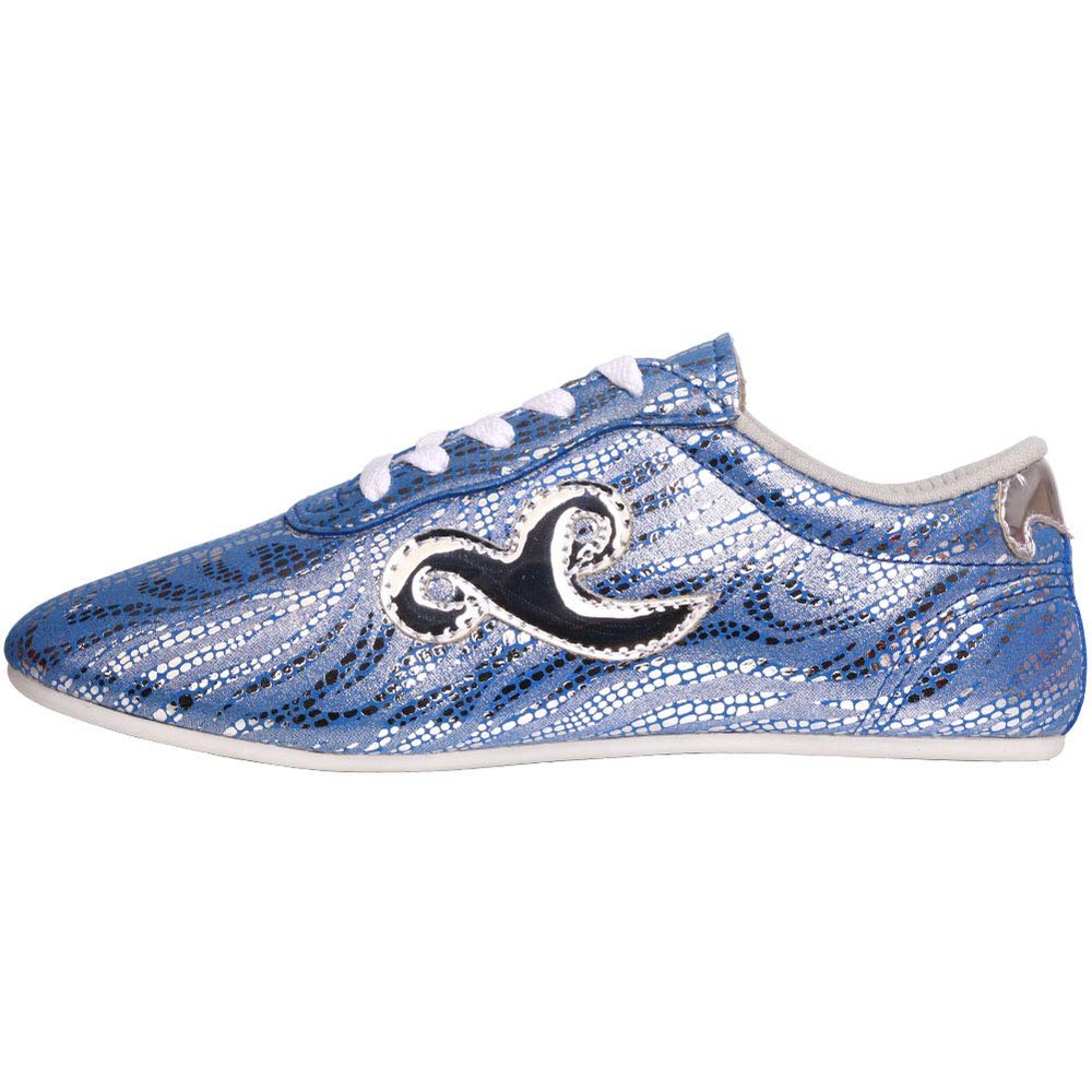 Flower Blue Wushu Shoes for Chinese Kung Fu/Martial Arts/Tai Chi Shoe-42
