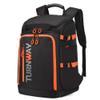 TurnWay Ski/Snowboard Boot Bag/Skating Bag | Excellent for Store and Transport Gear, Jacket, Helmet, Goggles, Gloves & Accessories (Black-Orange) view 1