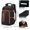 TurnWay Ski/Snowboard Boot Bag/Skating Bag | Excellent for Store and Transport Gear, Jacket, Helmet, Goggles, Gloves & Accessories (Black-Orange) view 2