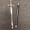 38" Medieval Crusader Knight of Templar Celtic Royal Claymore Metal Sword LARP Xmas Gift Collection Series view 1