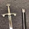 38" Medieval Crusader Knight of Templar Celtic Royal Claymore Metal Sword LARP Xmas Gift Collection Series view 2