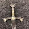 38" Medieval Crusader Knight of Templar Celtic Royal Claymore Metal Sword LARP Xmas Gift Collection Series view 4