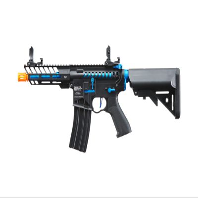 Lancer Tactical Gen 2 Proline 7'' Enforcer Needle Tail Skeleton Full Steel Airsoft AEG w/Adjustable Crane Stock (Fast Trigger &Mosfet Included)