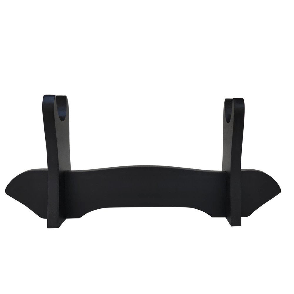 CNLQ Single Sword Stand - Wooden Single Samurai Sword Stand Display for Katana Wakizashi Tanto