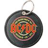 AC/DC Est. 1973 Double Sided Patch Keyring view 1