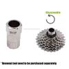 Drift MANIAC 7 Speed Freewheel for E-Bike 11-28T On Freewheel view 3
