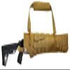 Trinity scabbard for Mossberg 590 Nightstick Pump Action Tactical case Hunting Storage Soft Range molle Holster Bag Shoulder Military Security ATV Horse Motorcycle Padded Bag TAN 25 inches. view 1