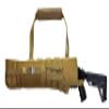 Trinity scabbard for Mossberg 590 Nightstick Pump Action Tactical case Hunting Storage Soft Range molle Holster Bag Shoulder Military Security ATV Horse Motorcycle Padded Bag TAN 25 inches. view 2