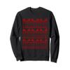 Christmas Reindeer Decor Cool Xmas Holiday Yule Season Gift Sweatshirt view 1