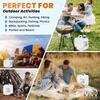 SurVivv Collapsible Water Container with Spigot, BPA Free, Food Safe Camping Water Storage Cube Jug for Outdoor Hiking Hurricane & Emergency Survival Kit, Portable Foldable Canteen view 2