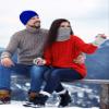Geyoga 4 Pieces Winter Neck Warmers Neck Gaiter Scarf Windproof Face Covering(Grey, Royal Blue, Black,Medium) view 2
