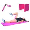 Pro-Gymnastics Tri Fold Folding Exercise Mat 2" Thick 6'x'2 FT with Thigh Master Thigh Workout Exerciser - Thigh Toner Home Gym Trainer for Butt, Leg, Arm, Chest Toner, Body Building Fitness (Pink) view 1