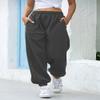 Willow Dance Womens High Waisted Sweatpants Athletic Baggy Joggers Pants Lounge Work with Pockets Fall Winter Dark Grey S view 3