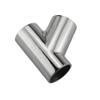 316 Stainless Steel Polished Marine Grade Handrail Fitting 60 Deck Hand Tee for 1-1/4 inch Tube/Pipe of Boat Marine Solid1PC view 3
