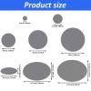 Boao 80 Pieces Repair Patches for Down Jackets Puffer Coat Nylon Fabric Repair Tape Self Adhesive Waterproof Cold Resistant Patch for Clothing Tent Ski Pants Gear Holes Bags Pants(Dark Grey) view 2
