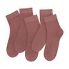 SERISIMPLE Colorful Quarter Ladies Crew Socks Breathable Solid Pastel Light Color Thin Bootie Unisex Sock 5 Pairs(Chestnut, Large) view 1