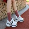 SERISIMPLE Colorful Quarter Ladies Crew Socks Breathable Solid Pastel Light Color Thin Bootie Unisex Sock 5 Pairs(Chestnut, Large) view 3