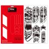 VXM 3D MTB Bike Paster Frame Scratch Resistant Protector Bicycle Glue Removeable Stickers Anti-Skid Guard Frame Cover Decoration (B Style) view 1