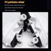 MLyzhe Fashiums Deformation Roller Shoes Male and Female Skating Shoes Adult Children's Automatic Walking Shoes Invisible Pulley Shoes Skates with Double-Row Deform Wheel (35, with Flash) view 3