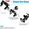 Riakrum 6 Pieces Bike Brakes Calipers Road Bike C Shape Brake Aluminum Bicycle Brake Lever Brake Housing and Cable Brakes C Type Replacement Set for Road Bike view 4
