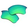 Glintbay 100% Precise-Fit Replacement Sunglasses Lenses for Oakley Half Jacket XLJ - Polarized Green Mirror view 1